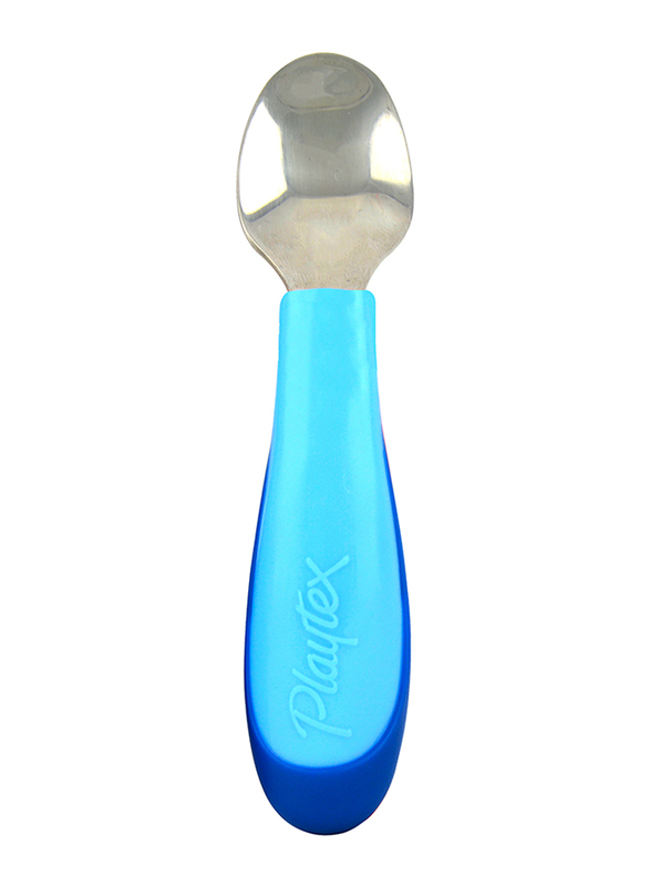 Playtex Toddler Fork/Spoon Set, 2 Pieces, Blue