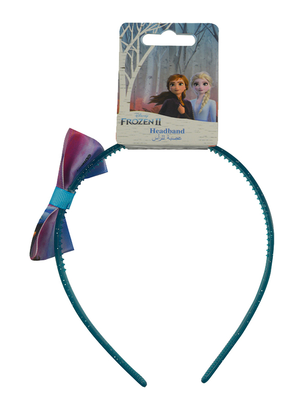 

Disney Frozen II Headband for Girls, with Printed Bow Accent, Green