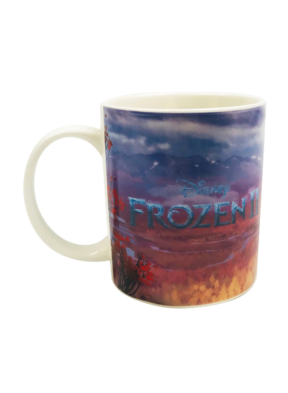 Disney Frozen II Movie Can Shape Ceramic Mug for Girls, 300ml, Multicolor