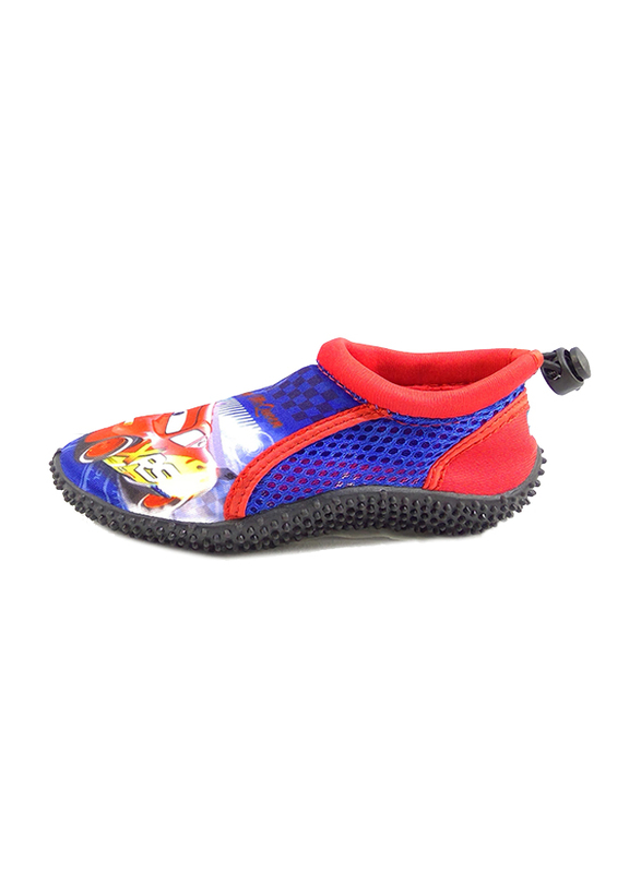 Disney Cars Lightning McQueen Slip-On Sneakers for Boys, 35 EU, Cobalt Blue