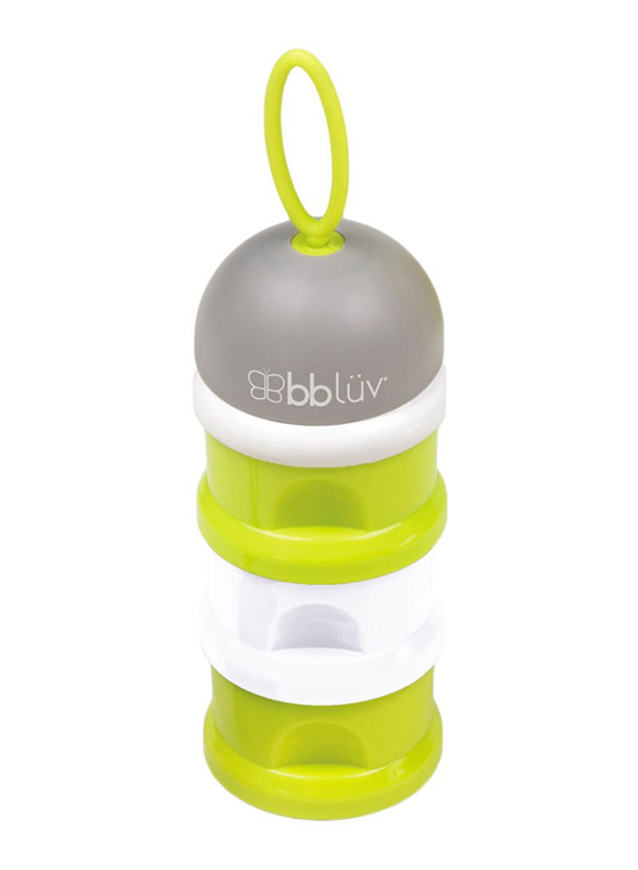 BBLuv Dose Multipurpose Stackable Container, Green/White