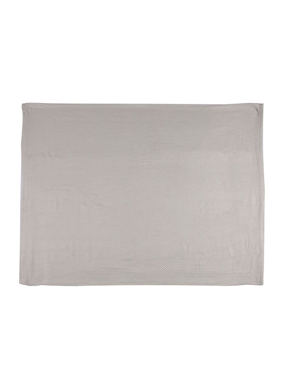 Playgro Home Bamboo Basket Weave Blanket, Grey