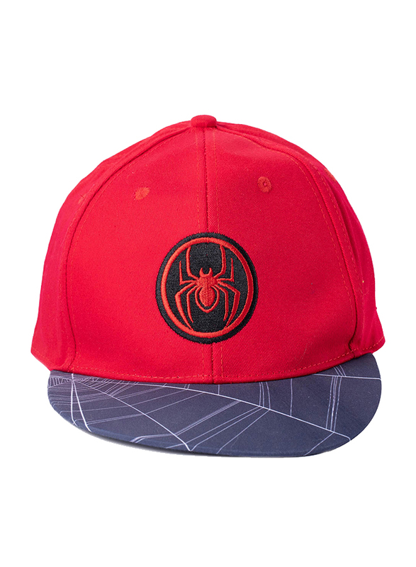 

Marvel Spiderman Snapback Cap for Men, One Size, Red/Navy