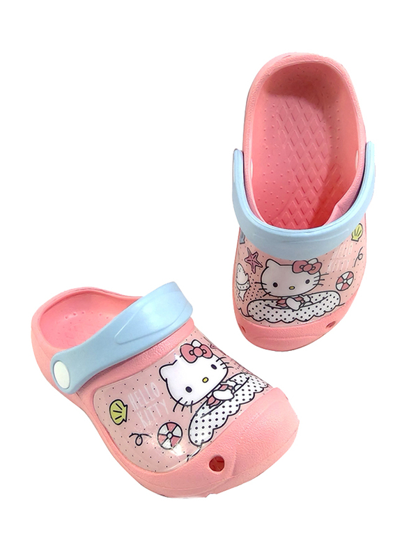 

Sanrio Hello Kitty Themed Clogs for Girls, 28 EU, Light Pink