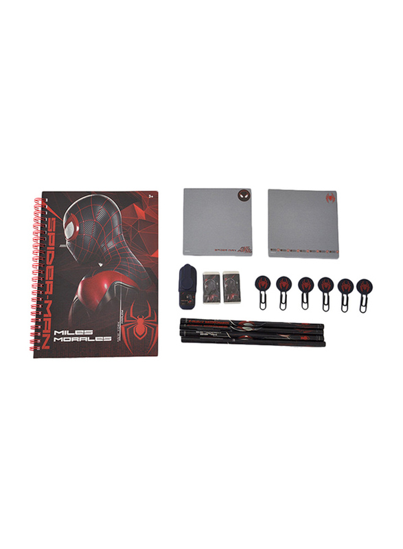 

Marvel 16-Piece Spiderman Stationery Set, Black