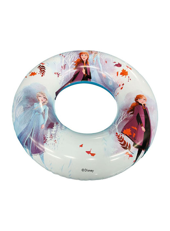 

Disney Frozen II Printed Kids Inflatable Swim Ring, Multicolour