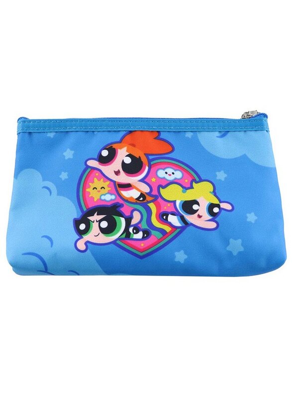 

Cartoon Network Power Puff Girls Cosmetic Case with Mirror, Blue