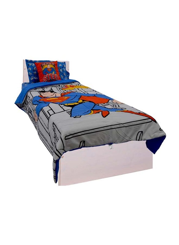 

Superman Comforter Set, 4 Piece, Multicolour