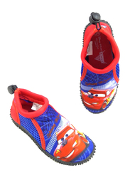 Disney Cars Lightning McQueen Slip-On Sneakers for Boys, 29 EU, Cobalt Blue