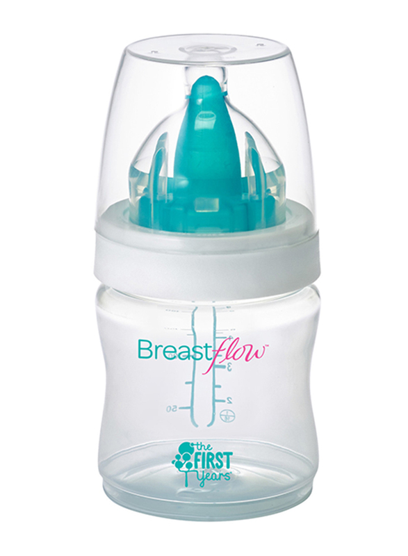 

The First Years Breastflow Feeding Bottle 150ml, Clear