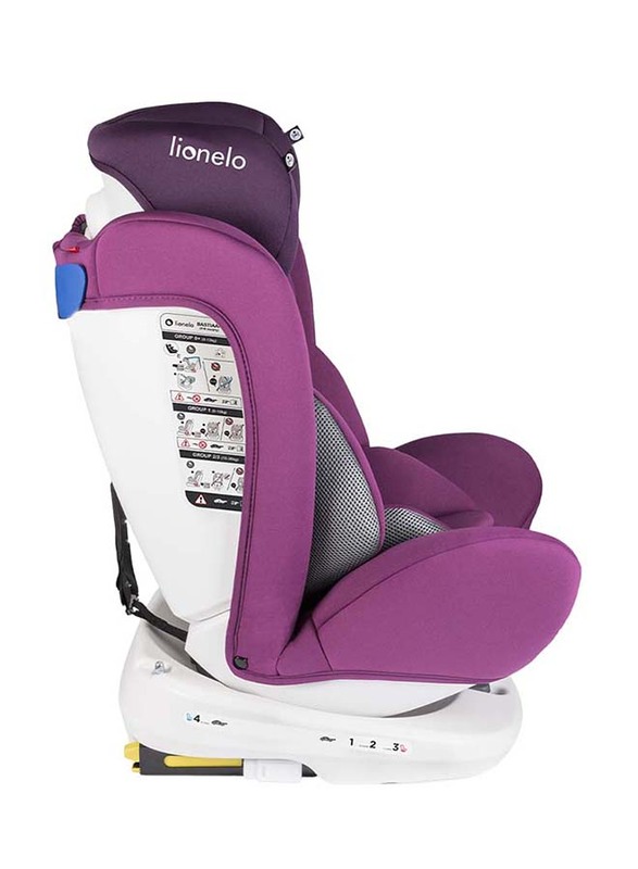 Lionelo Bastiaan 360 Baby Car Seat, Violet
