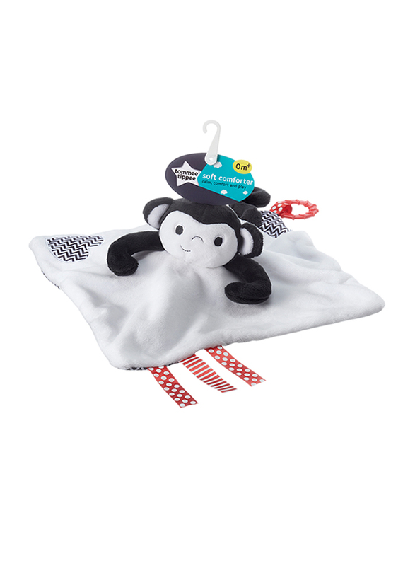 Tommee Tippee Soft Comforter Unisex, Marco Monkey, White