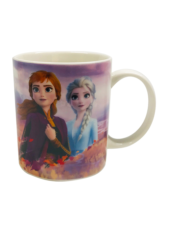 Disney Frozen II Movie Can Shape Ceramic Mug for Girls, 300ml, Multicolor