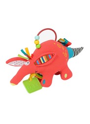 Dolce Baby Aardvark Teether & Pull Legs Toy, Multicolour