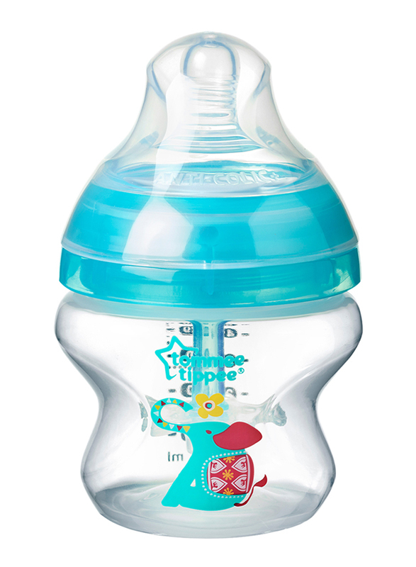 

Tommee Tippee Advanced Anti-Colic Feeding Bottle 150ml, Blue