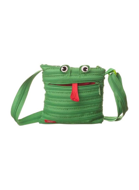 

Zipit Animals Mini Shoulder Bag Frog, Green