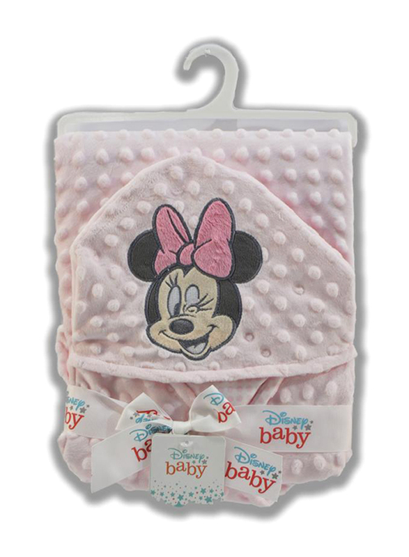 

Disney Minnie Mouse Soft Baby Blanket, Pink