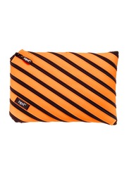 Zipit Neon 3 Ring Pouch, Orange
