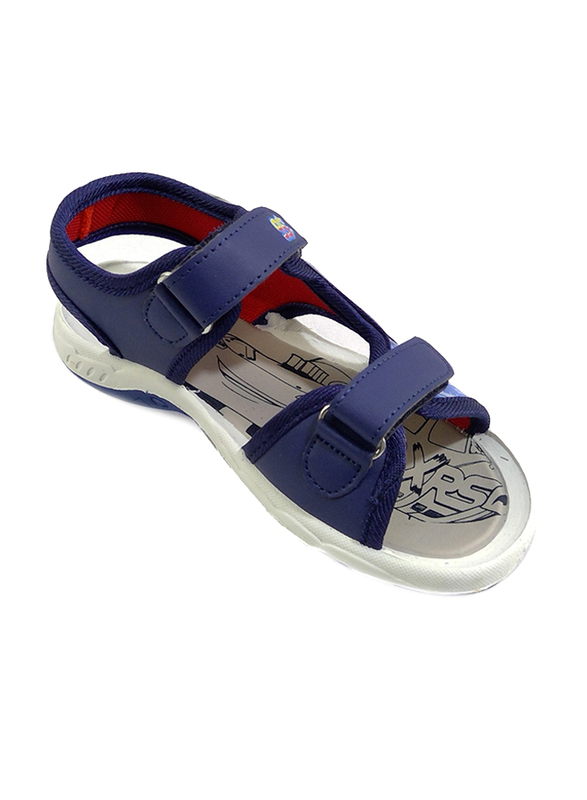 Disney Cars Lightning McQueen Sandals for Boys, 27 EU, Dark Blue