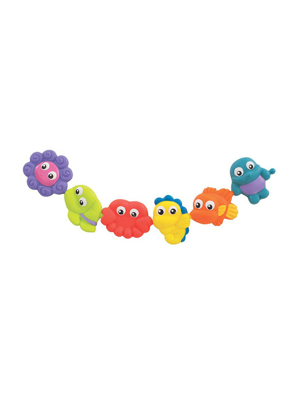 

Playgro Pop and Squirt Buddies, 6 Pieces, Multicolour