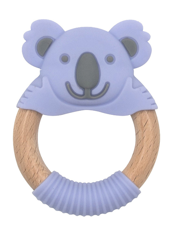 

Babyworks Teething Ring Kira Koala, Violet/Grey, Multicolour