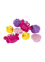 Playgro Fully Sealed Floating Sea Friends for Kids, Pink