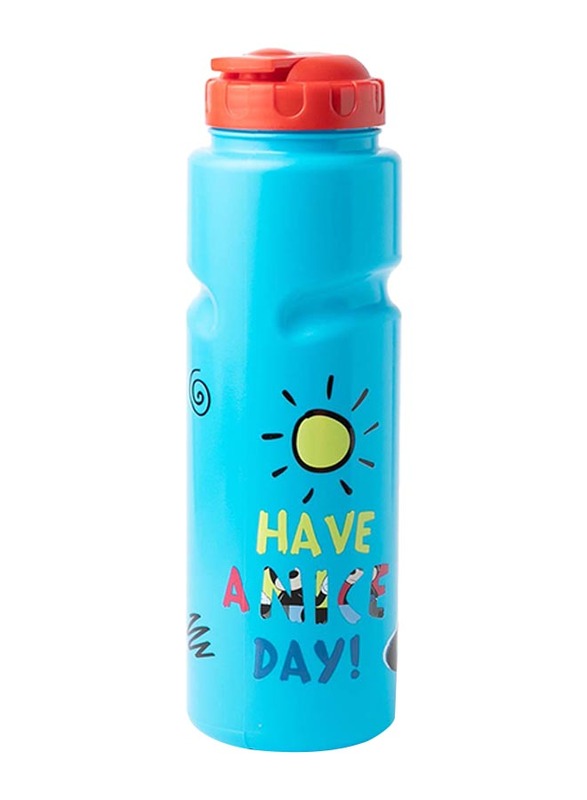 

Disney Mickey Mouse Printed Water Bottle 800ml, Blue