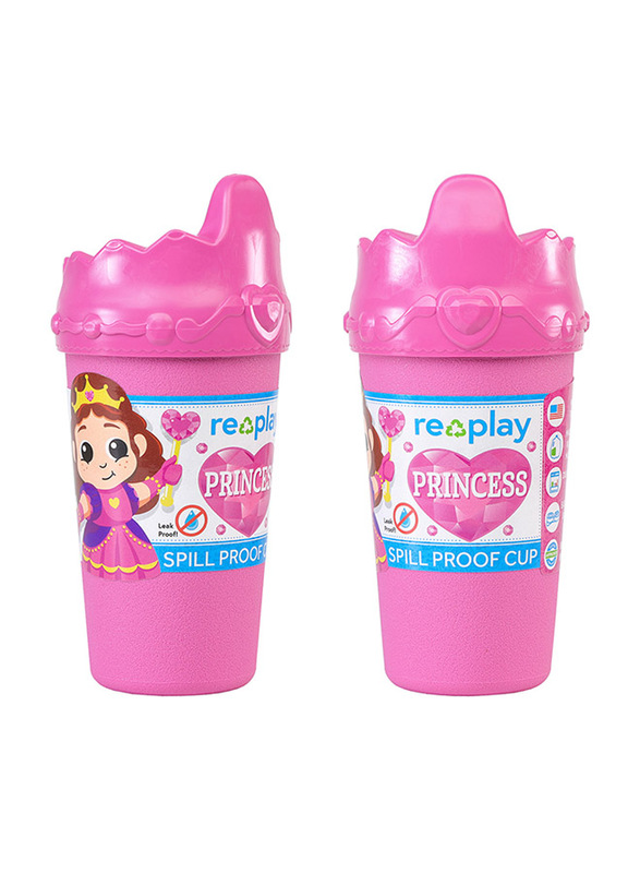

Re-Play Princess Crown No-Spill Sippy Cup, Pink