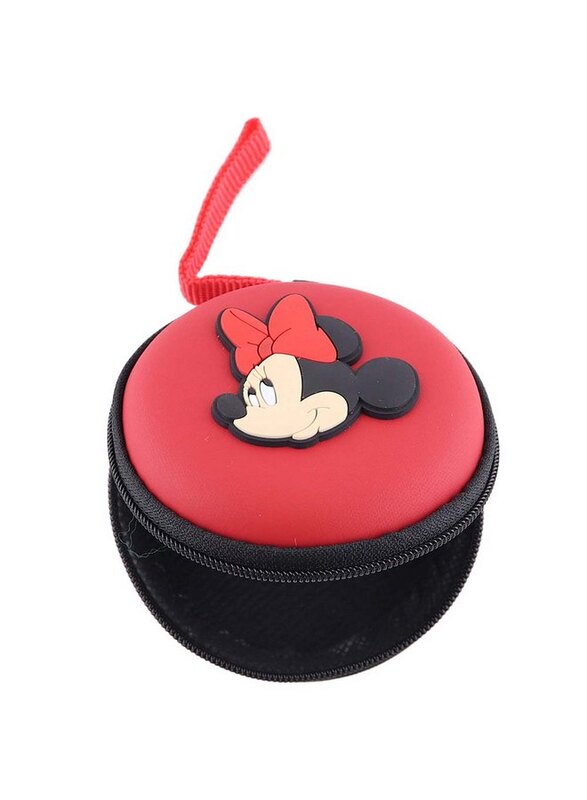 

Disney Minnie EVA Earphone/Coin Pouch, Red