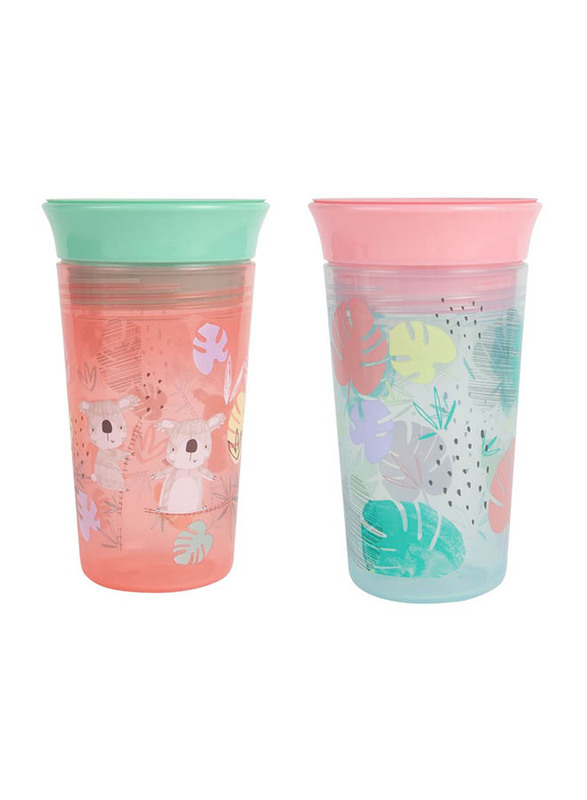 

The First Years Simply Spoutless Cup Pack of 2, Blue/Pink