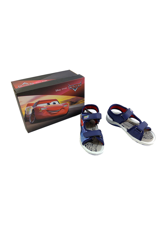 Disney Cars Lightning McQueen Sandals for Boys, 27 EU, Dark Blue