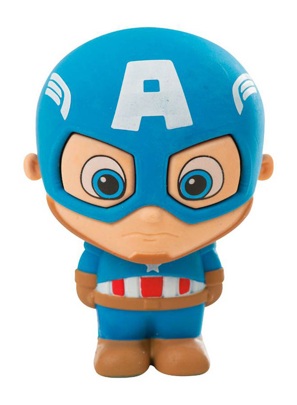 

Puzzle Palz Marvel Captain America Giant Eraser, Blue