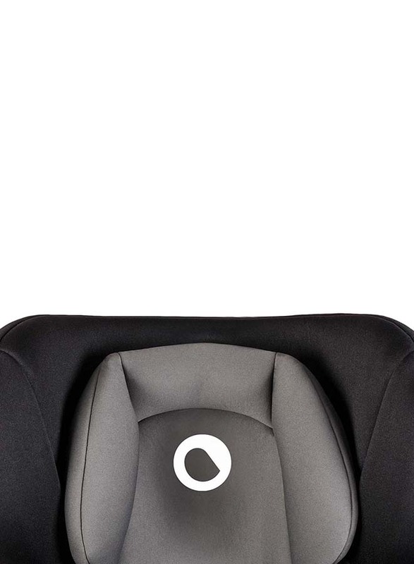 Lionelo Bastiaan 360 Baby Car Seat, Grey/White Base
