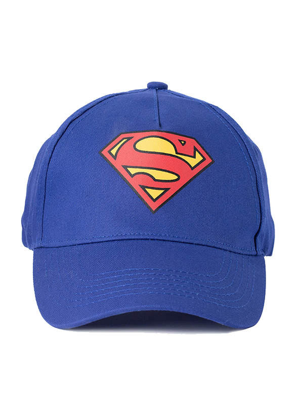 

Warner Bros DC Super Hero Superman Snapback Cap for Men, One Size, Blue