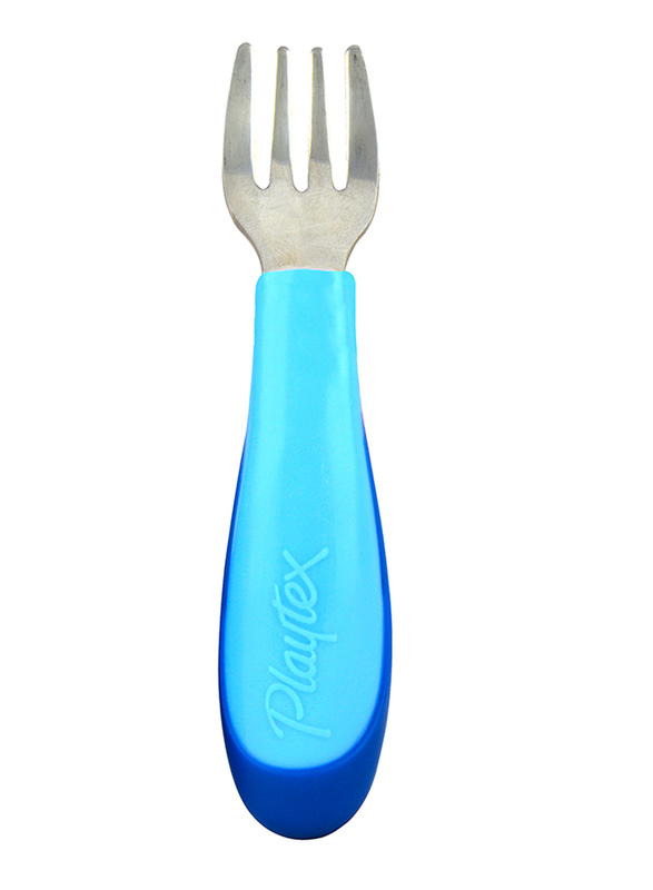 Playtex Toddler Fork/Spoon Set, 2 Pieces, Blue
