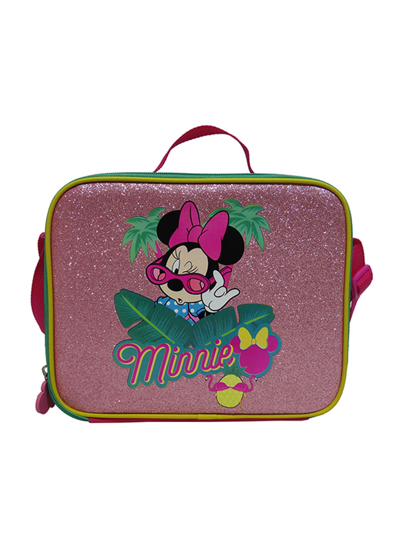 

Disney Minnie Mouse Spring Palm Lunch Bag for Girls, Pink