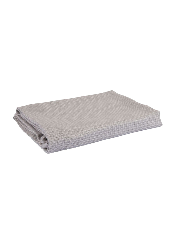 Playgro Home Bamboo Basket Weave Blanket, Grey