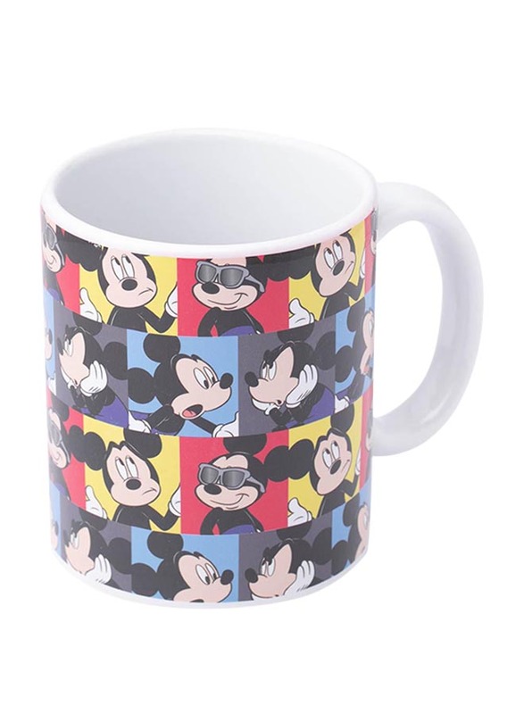 Disney Mickey Mouse Can Shape Ceramic Mug for Boys, 300ml, Multicolor