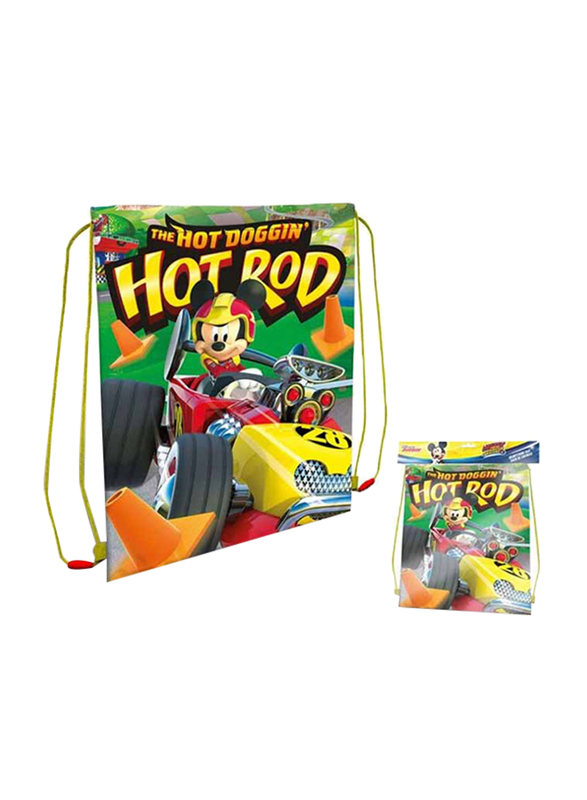 

Disney Mickey Mouse Drawstring Bag/Shoe Bag Rucksack 40cm for Boys, Multicolor