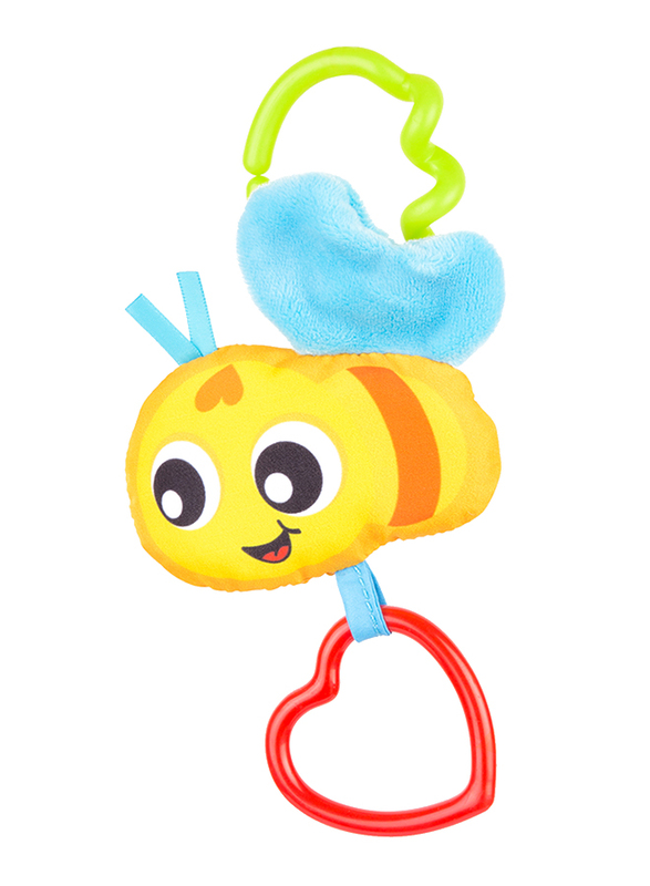 Playgro Honey Bee Bear Activity Tunnel Gym, Blue/Green/Yellow/Red/Purple