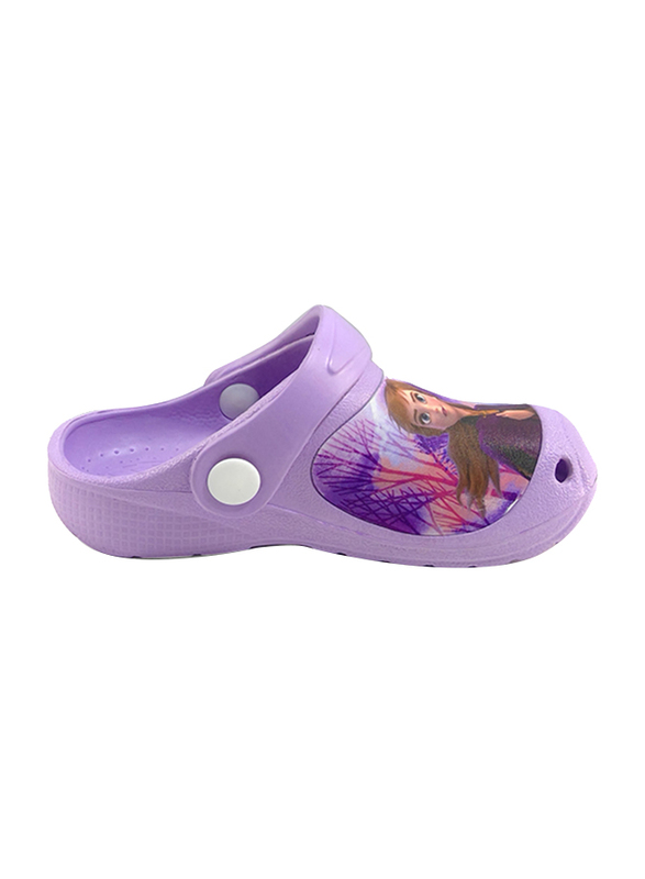 Disney Frozen II Crocs for Girls, 24 EU, Lilac