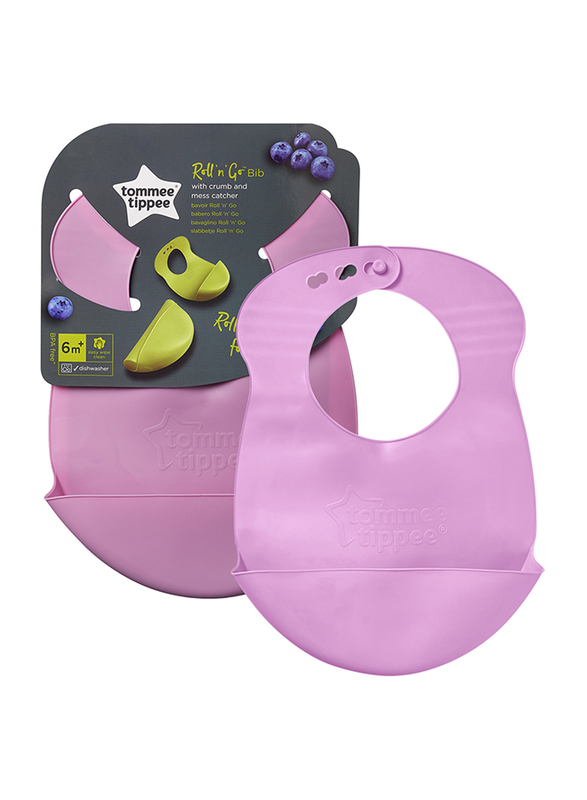 

Tommee Tippee Explora Roll and Go Bib Unisex, Purple