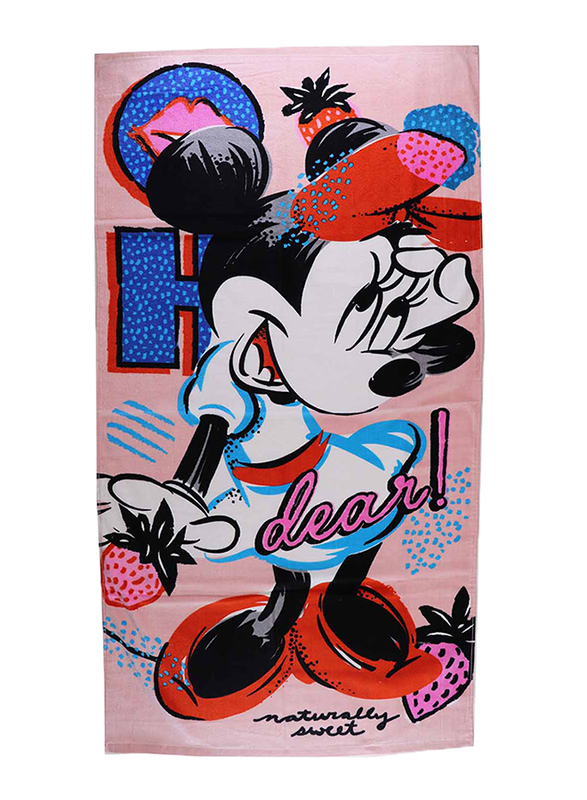 

Disney Minnie Kids Beach Bath Towel, 70 x 140cm, Multicolour