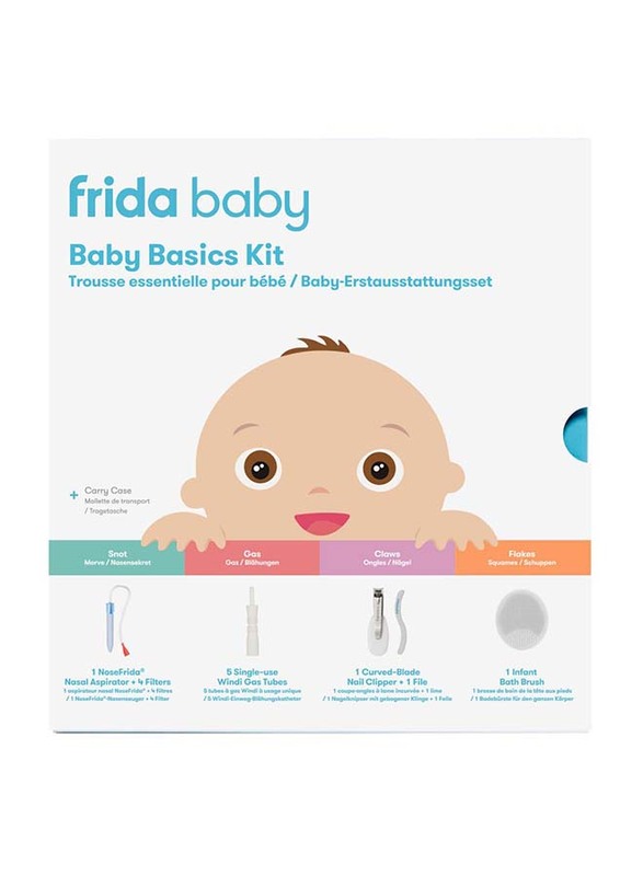 

Frida Baby Fridababy Baby Basics Kit, 4 Pieces, White