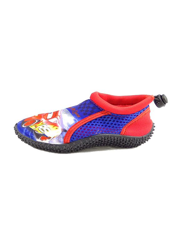 Disney Cars Lightning McQueen Slip-On Sneakers for Boys, 33 EU, Cobalt Blue