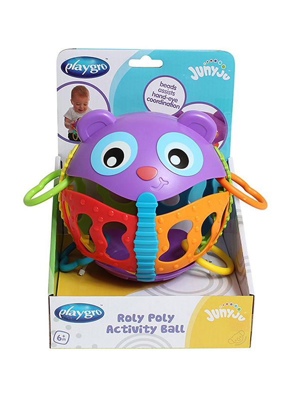 Playgro Roly Poly Activity Ball, Multicolour
