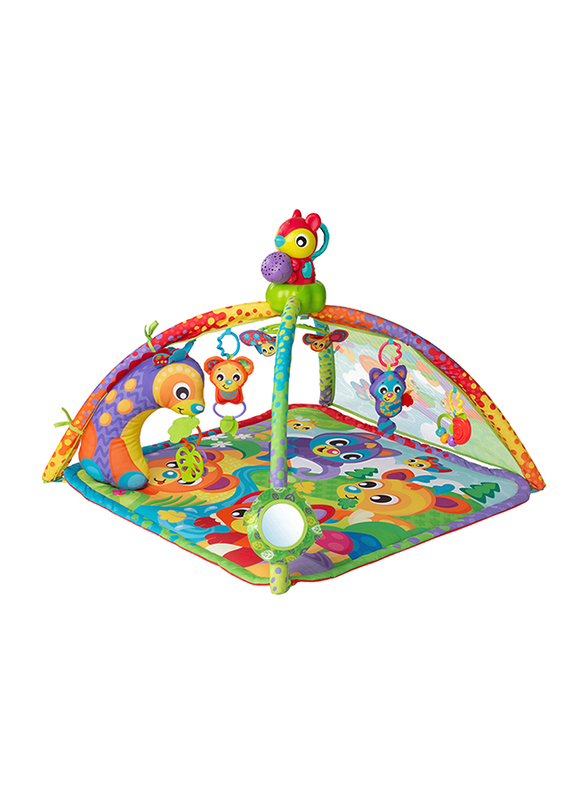 

Playgro Woodlands Music & Lights Projector Gym, Multicolour