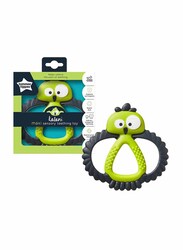 Tommee Tippee Kalani Maxi Teether Sensory Teething Toy, Green/Black