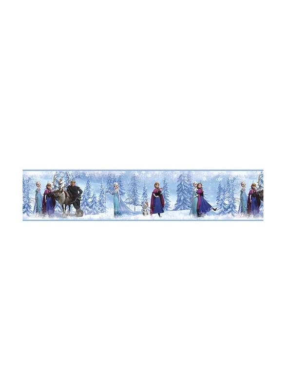 

Room Mates Decals Disney Frozen Peel And Stick Border, Multicolour