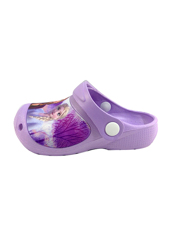 Disney Frozen II Crocs for Girls, 24 EU, Lilac